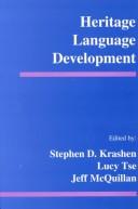 Cover for Heritage Language Development