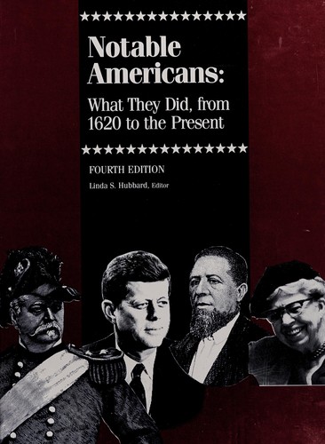 Cover for Notable Americans