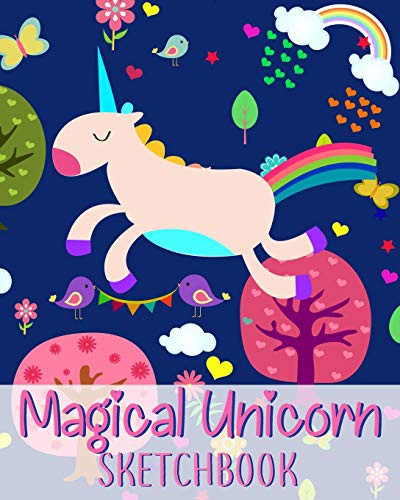 Cover for Magical Unicorn Sketchbook
