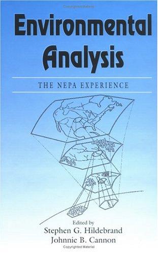 Cover for Environmental analysis