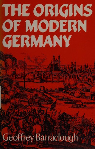 Cover for The origins of modern Germany
