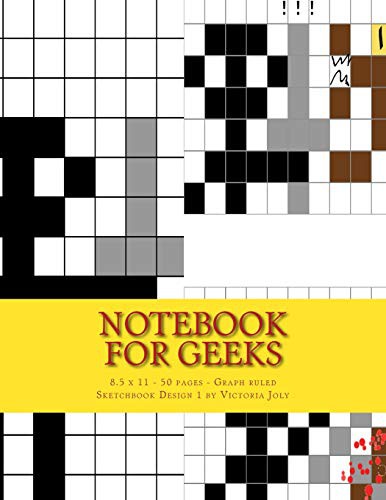 Cover for Notebook for Geeks - 8.5 x 11 - 50 pages - Graph ruled