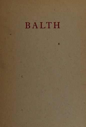 Cover for BALTH