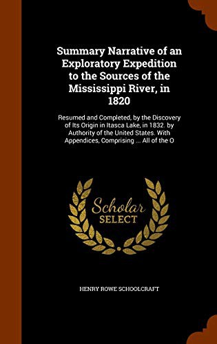 Cover for Summary Narrative of an Exploratory Expedition to the Sources of the Mississippi River, in 1820