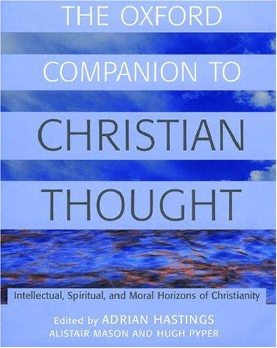 Cover for The Oxford companion to Christian thought