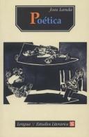Cover for Poetica (Lengua Y Estudios Literarios)