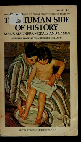 Cover for The human side of history