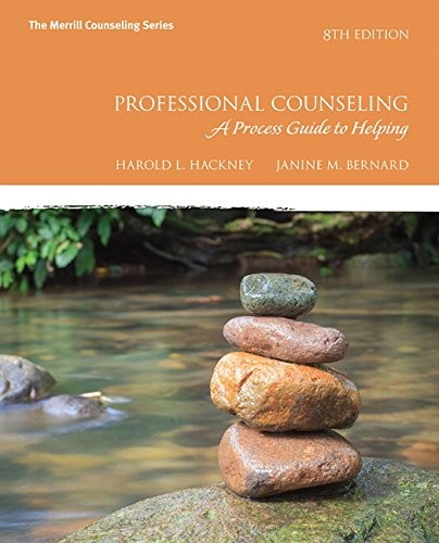 Cover for Professional Counseling