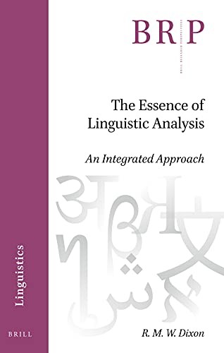 Cover for Essence of Linguistic Analysis