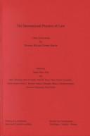 Cover for The international practice of law