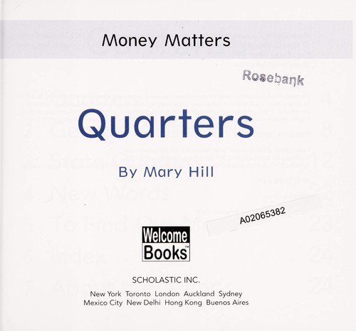 Cover for Quarters