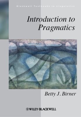 Cover for Introduction to pragmatics