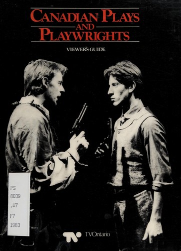 Cover for Canadian plays and playwrights