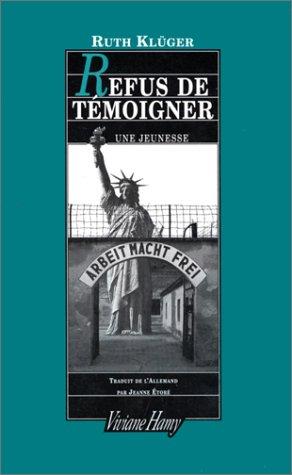 Cover for Refus de témoigner