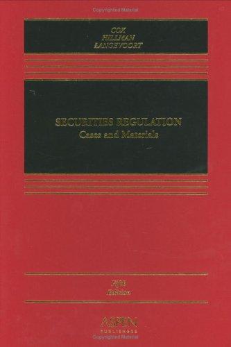Cover for Securities Regulation