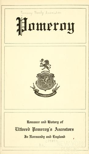 Cover for Pomeroy