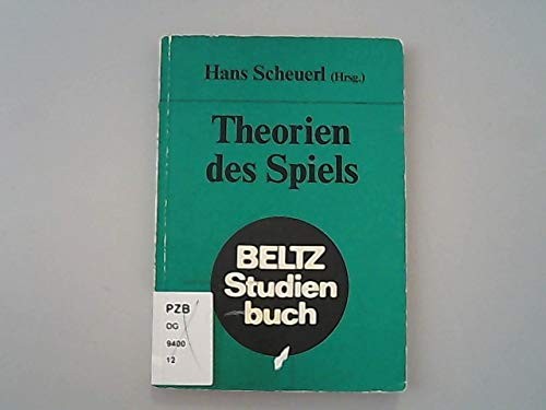 Cover for Theorien des Spiels