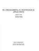 Cover for P. L./1 Programming in Technological Applications