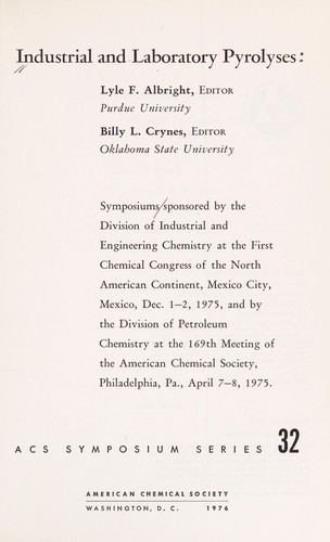 Cover for Industrial and laboratory pyrolyses