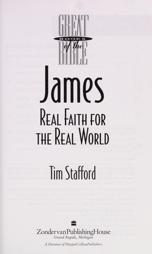 Cover for James