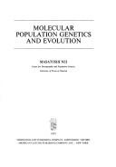 Cover for Molecular population genetics and evolution
