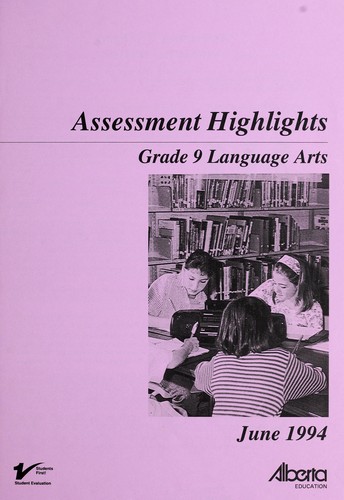 Cover for Assessment highlights