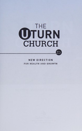 Cover for The U-turn church