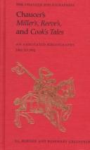 Cover for Chaucer's Miller's, Reeve's, and Cook's tales