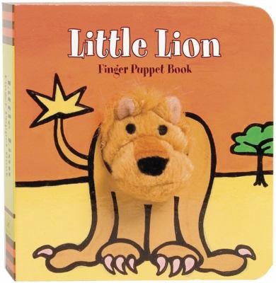 Cover for Little Lion Finger Puppet Book
