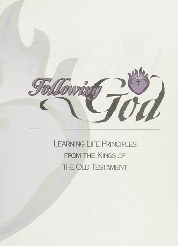 Cover for Learning life principles from the kings of the Old Testament