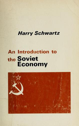 Cover for An introduction to the Soviet economy.