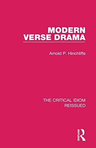 Cover for Modern Verse Drama