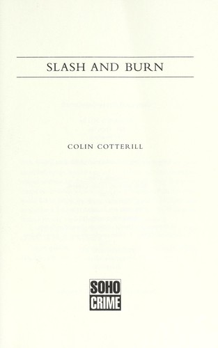 Cover for Slash and burn