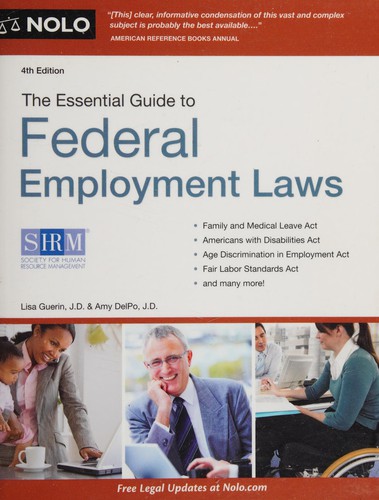 Cover for The essential guide to federal employment laws