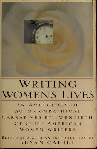 Cover for Writing women's lives