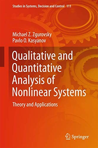 Cover for Qualitative and Quantitative Analysis of Nonlinear Systems