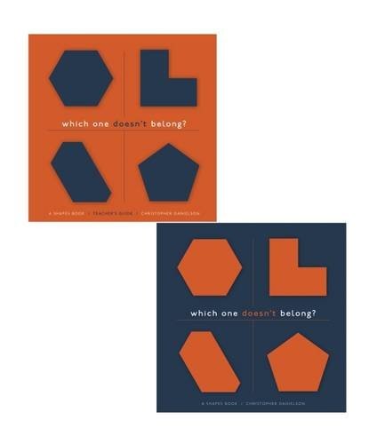 Cover for Which One Doesn't Belong?: A Shapes Book, Teacher's Guide with Student Book