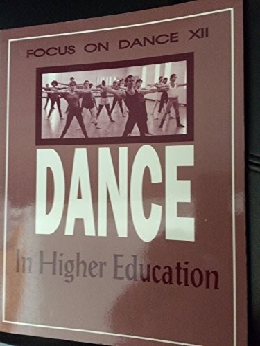 Cover for Dance in higher education