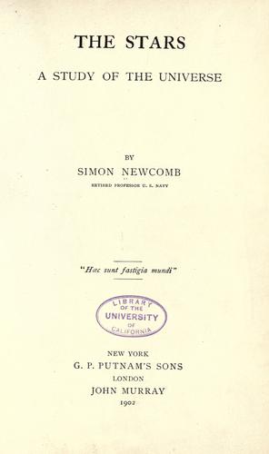 Cover for The stars