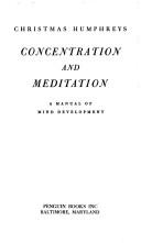 Cover for Concentration and meditation