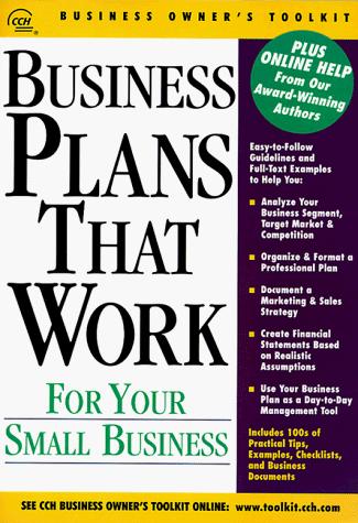 Cover for Business plans that work