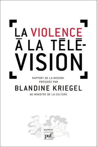 Cover for La violence à la télévision
