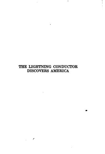 Cover for The lightning conductor discovers America
