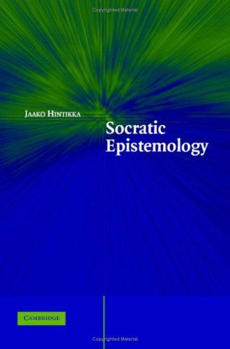 Cover for Socratic Epistemology