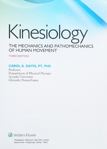 Cover for Kinesiology