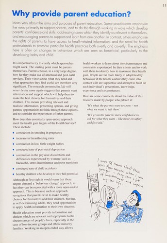 Cover for Parent Education