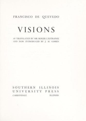 Cover for Visions