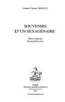 Cover for Souvenirs d'un sexagénaire