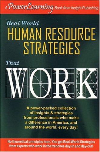 Cover for Real World Human Resource Strategies That Work