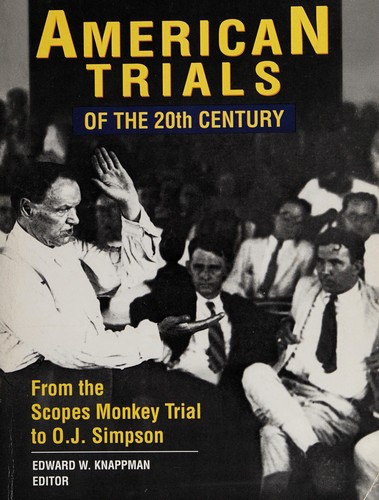 Cover for American Trials of the Century